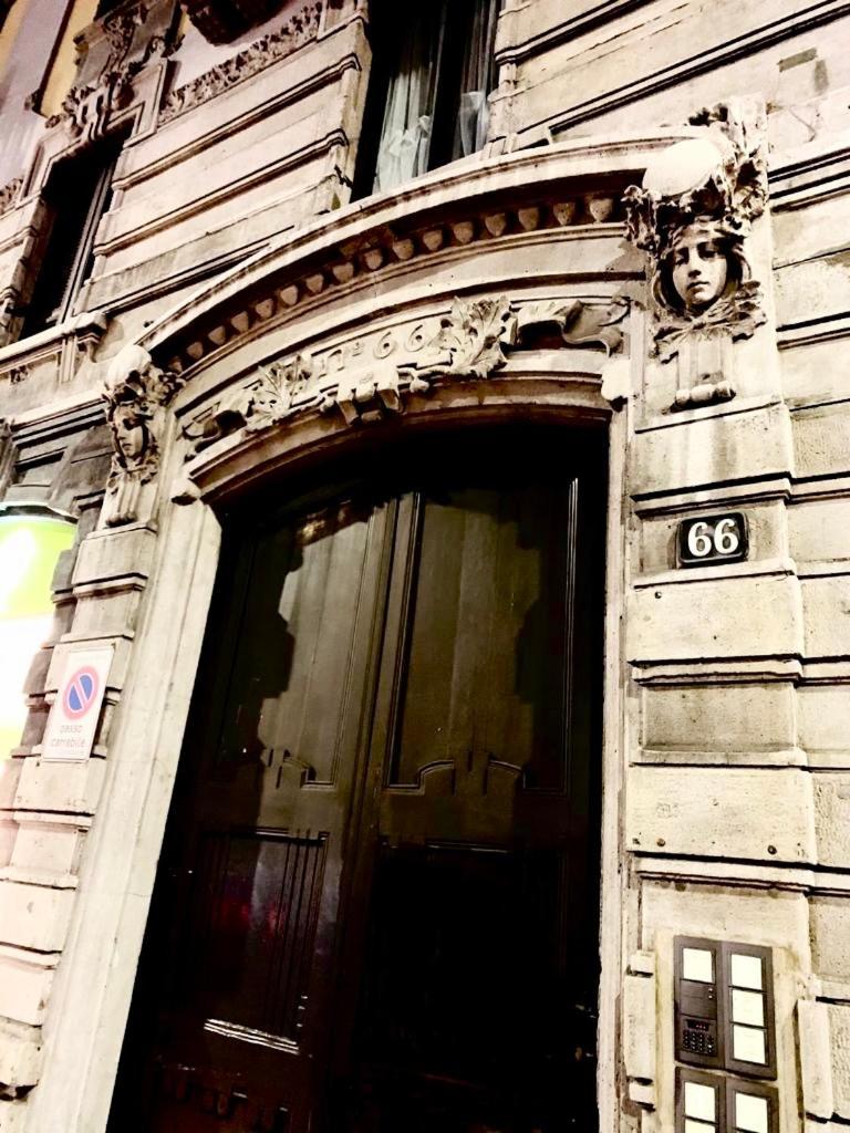 Luxury Room In Central Art Nouveau Building Next To Metro Station Mailand Exterior foto