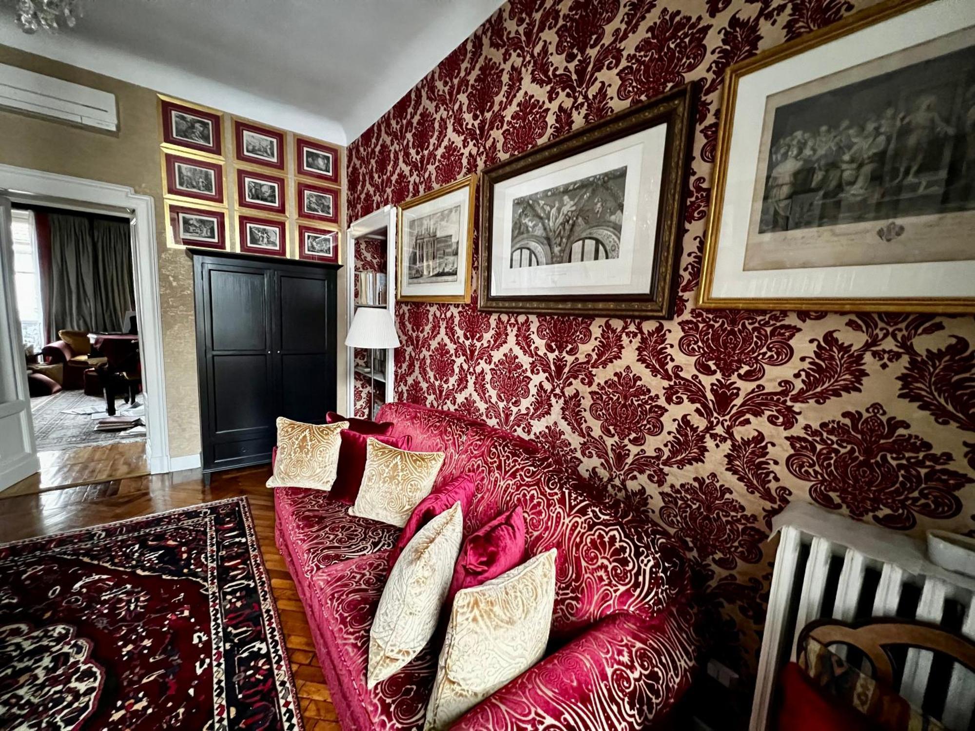 Luxury Room In Central Art Nouveau Building Next To Metro Station Mailand Exterior foto
